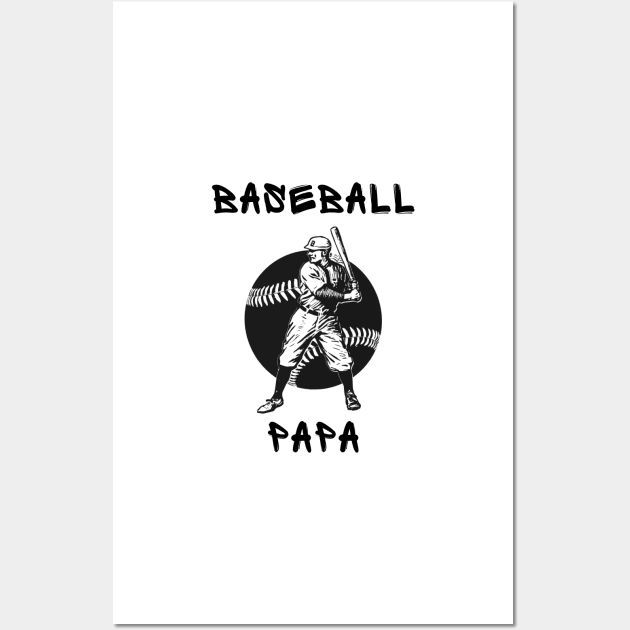 Baseball papa Wall Art by IOANNISSKEVAS